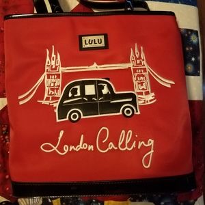 NWOT Lulu by Lulu Guinness London Calling Tote